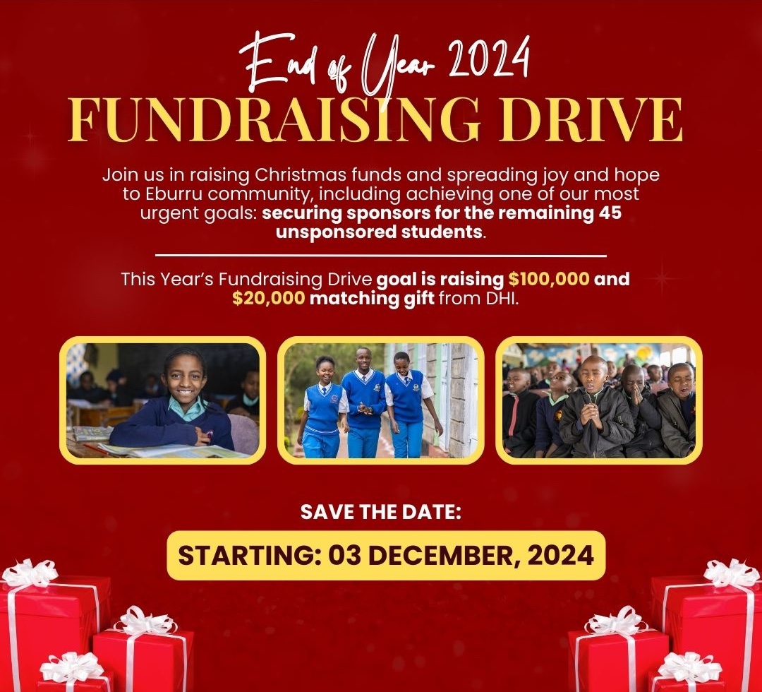 Giving Tuesday: Transform Lives this Christmas season with the DHI End of Year Fundraising Drive